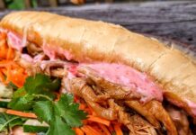 Leftover Turkey Banh Mi