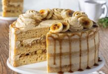 Banana Fosters Cake