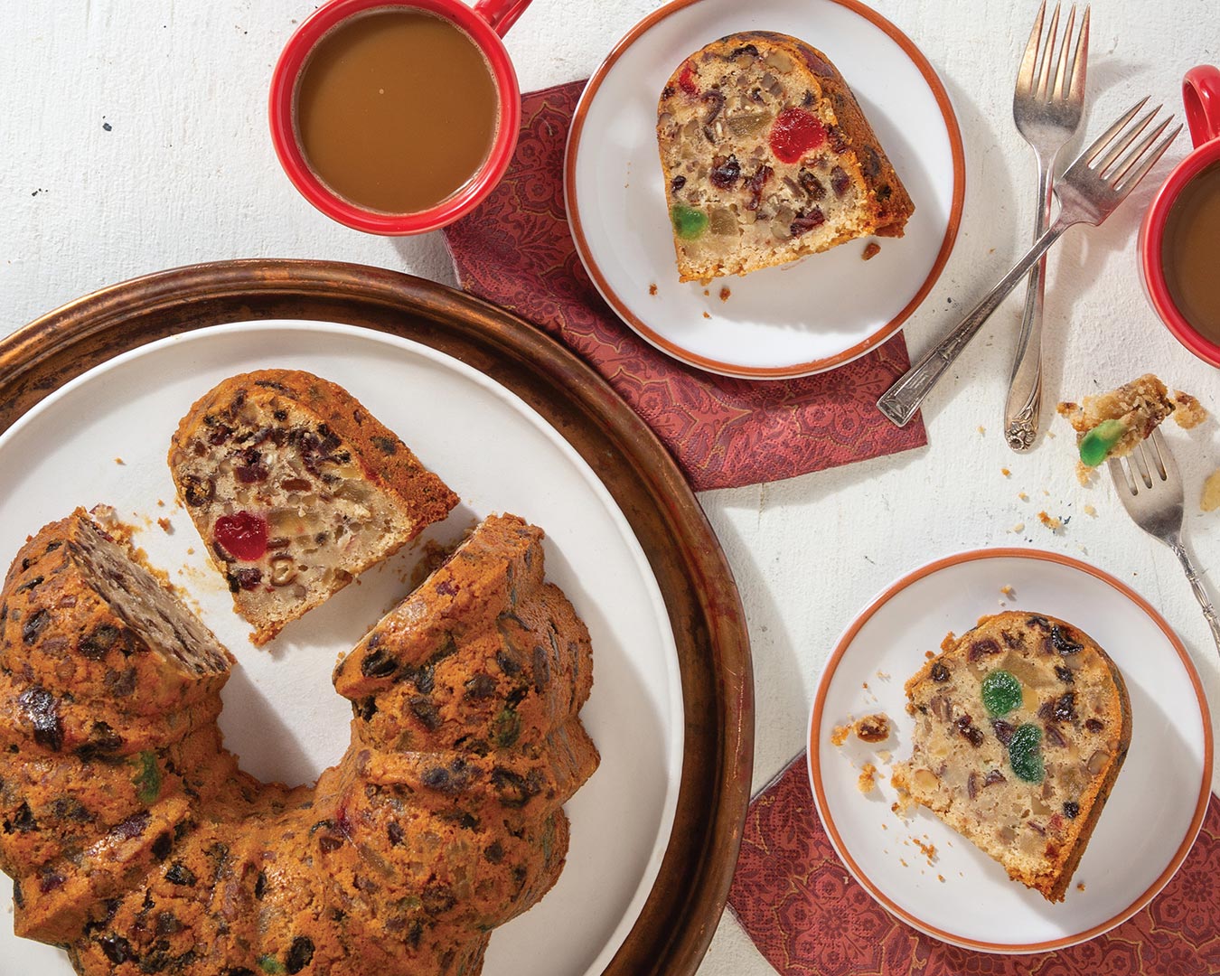 From Bethlehem to Your Table: A Holiday Reflection and the Perfect Supermoist Fruitcake Recipe - Louisiana Cookin' As this season of faith, family, and food approaches, I often reminisce not only about holiday seasons past but also about the original Christmas Day so many centennials ago. On a trip to Israel in 2013, I had the privilege of standing in Shepherd’s Field, which was once traversed by Joseph, Mary, and Jesus, who Mamère's Supermoist Fruitcake