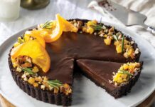 Chocolate Orange Pecan Tart Chocolate Orange Pecan Tart