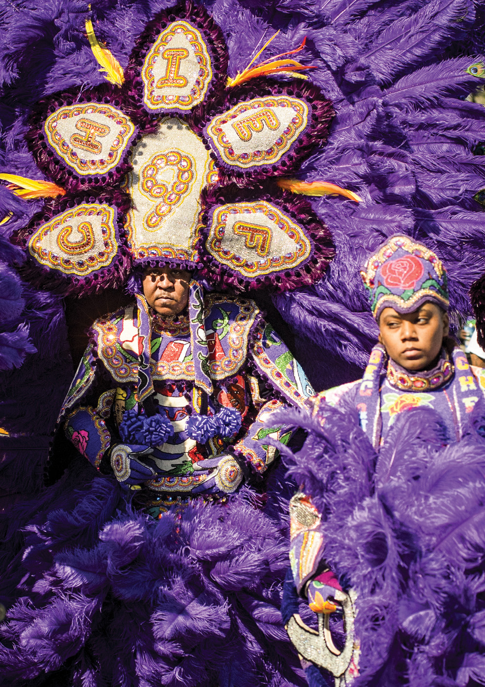 Discovering New Orleans’ Black Masking Indian Tribes on Mardi Gras Morning - Louisiana Cookin'  