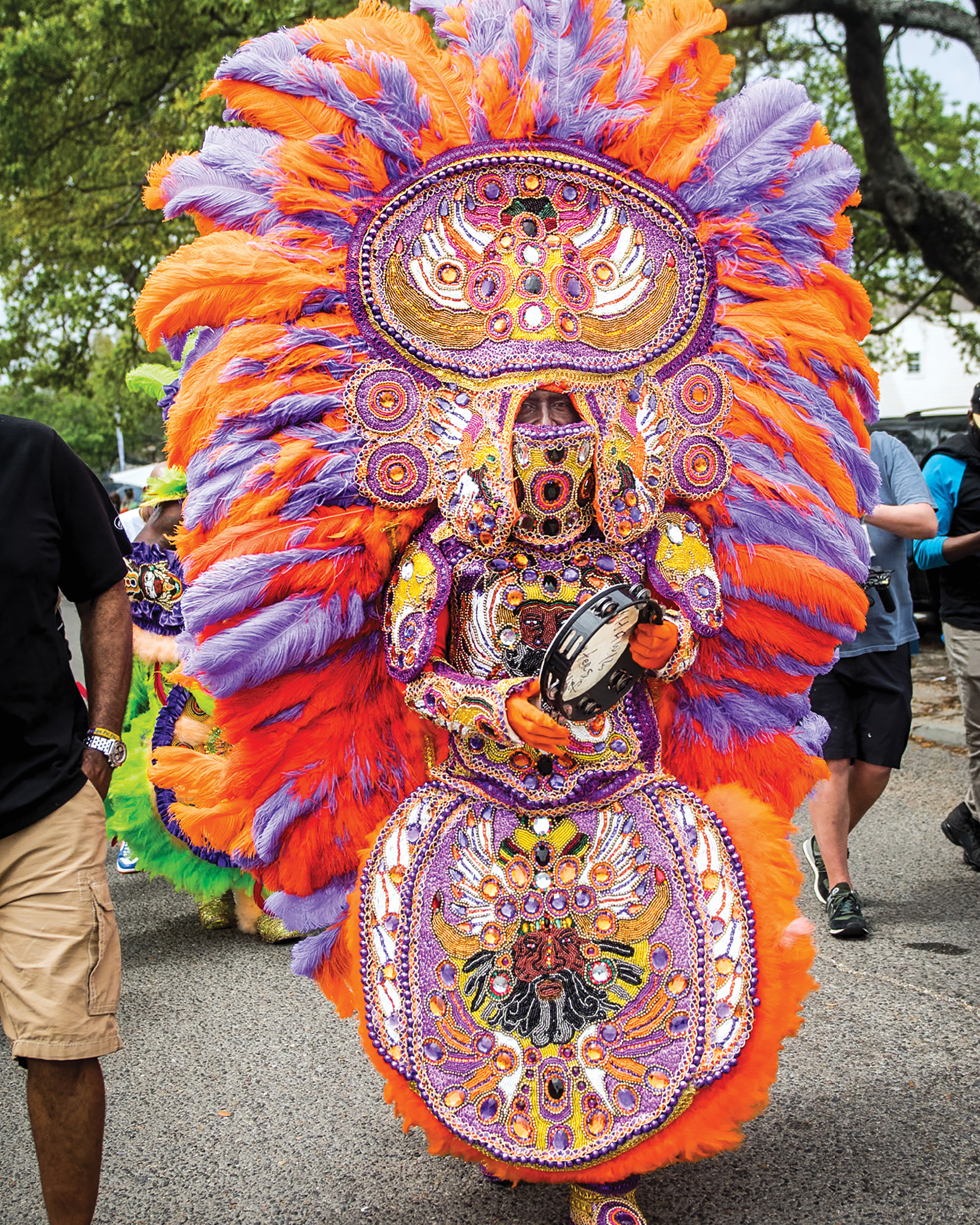 Discovering New Orleans’ Black Masking Indian Tribes on Mardi Gras Morning - Louisiana Cookin'  