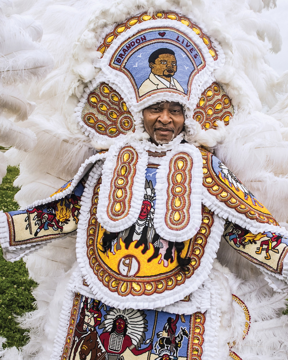Discovering New Orleans’ Black Masking Indian Tribes on Mardi Gras Morning - Louisiana Cookin'  