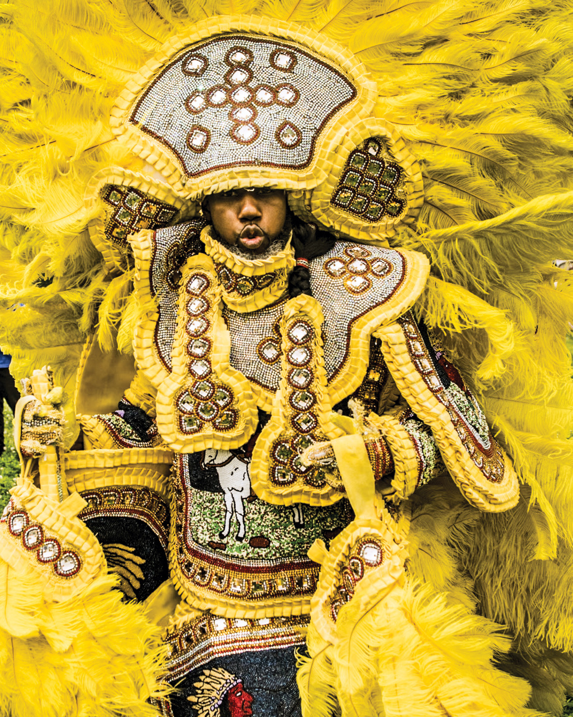 Discovering New Orleans’ Black Masking Indian Tribes on Mardi Gras Morning - Louisiana Cookin'  