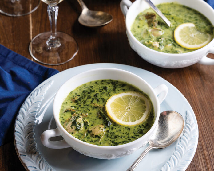 Oyster Rockefeller Soup