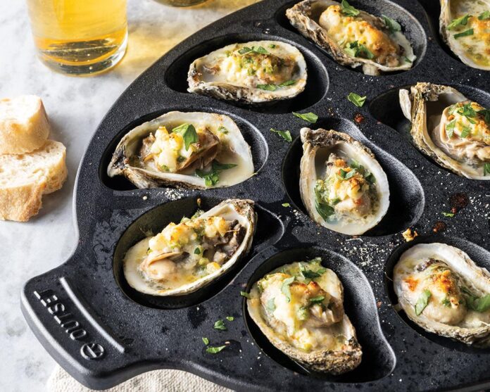 Butter-Roasted Oysters