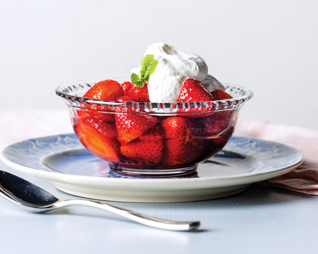 Strawberries Romanoff