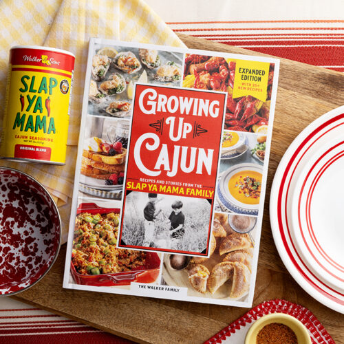Growing Up Cajun Cookbook (Expanded Edition) - Louisiana Cookin' Growing Up Cajun Expanded Edition invites you to explore Cajun traditions, the history behind the Slap Ya Mama name, Cajun lore, and some of the most prized recipes in Louisiana—all spiced up with Walker family stories. 