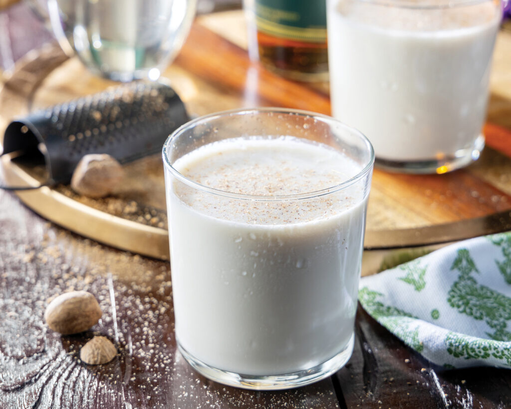 Bourbon Milk Punch