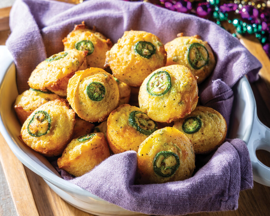 Smoked Cheddar Corn Muffins