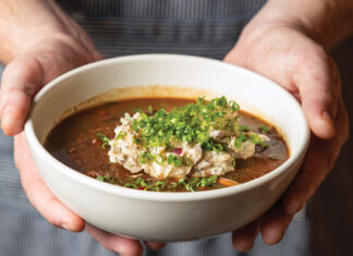 Turkey Neck and Andouille Gumbo