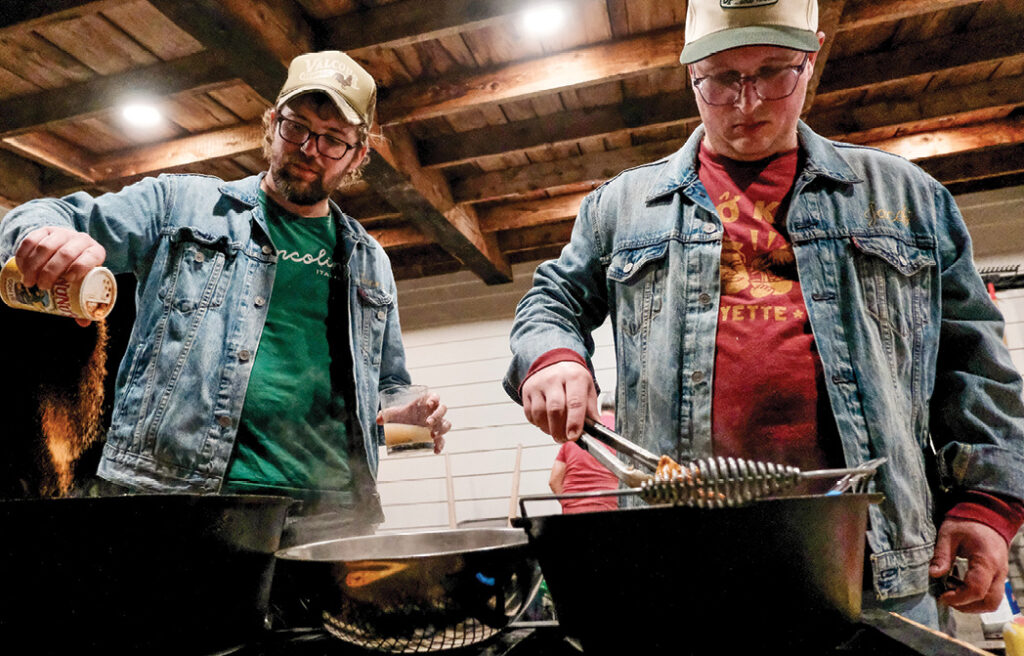 Gravy, Gatherings, and the Gravy Boys of Lafayette - Louisiana Cookin' Story by Daniel Schumacher Photography by the Gravy Boys About 10 years ago, a handful of guys in Lafayette’s food scene decided they wanted to spend some time together cooking, cutting up, and honing their craft. What started as a house party among friends grew into a rollicking late-night community-wide gathering on Thursdays (that may 
