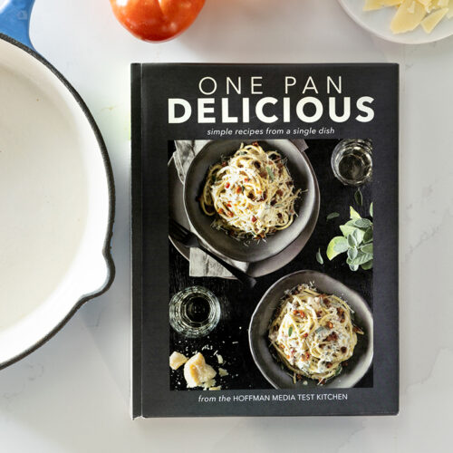 One Pan Delicious Flat Lay