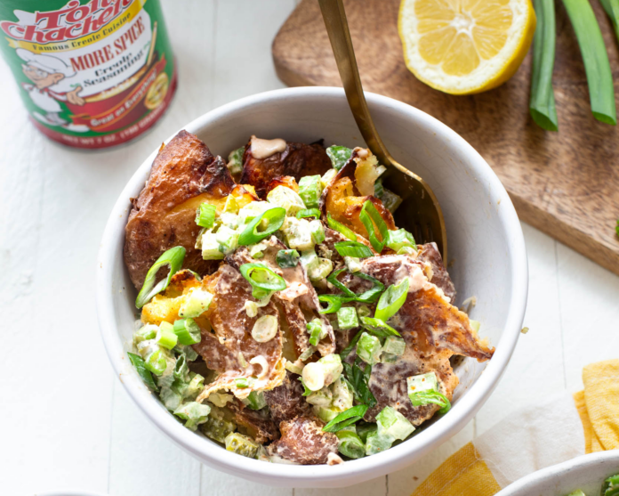 Tony's seasoning seafood dish