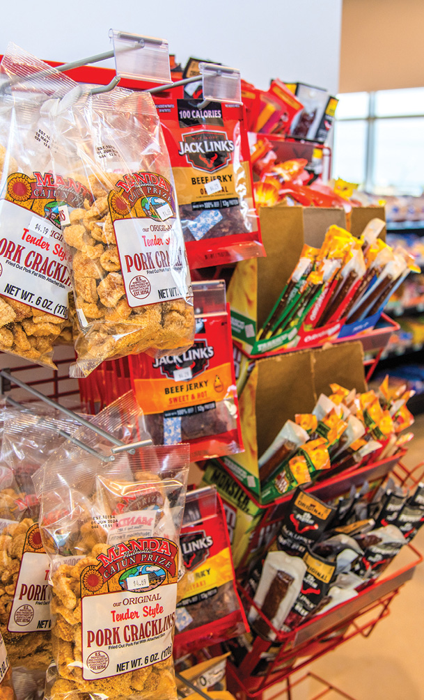 Experience Southwest Louisiana’s Creole Nature Trail: Scenic Byways and Coastal Wonders - Louisiana Cookin' Story by Daniel Schumacher Photos courtesy of Kathryn Shea and Grosse Savanne Before summer settles in in earnest, treat yourself to the trip of a lifetime down southwest Louisiana’s breathtaking Creole Nature Trail. The rambling 180-mile scenic byway weaves its way through wetlands and preserves as it meanders toward the Gulf. Along the way, you’ll gas station stand with snacks