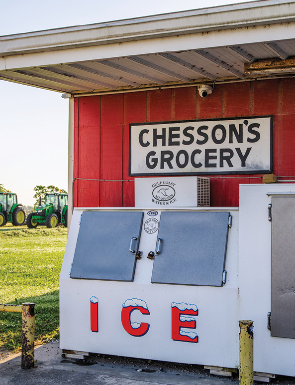 Experience Southwest Louisiana’s Creole Nature Trail: Scenic Byways and Coastal Wonders - Louisiana Cookin' Story by Daniel Schumacher Photos courtesy of Kathryn Shea and Grosse Savanne Before summer settles in in earnest, treat yourself to the trip of a lifetime down southwest Louisiana’s breathtaking Creole Nature Trail. The rambling 180-mile scenic byway weaves its way through wetlands and preserves as it meanders toward the Gulf. Along the way, you’ll chesson's grocery sign