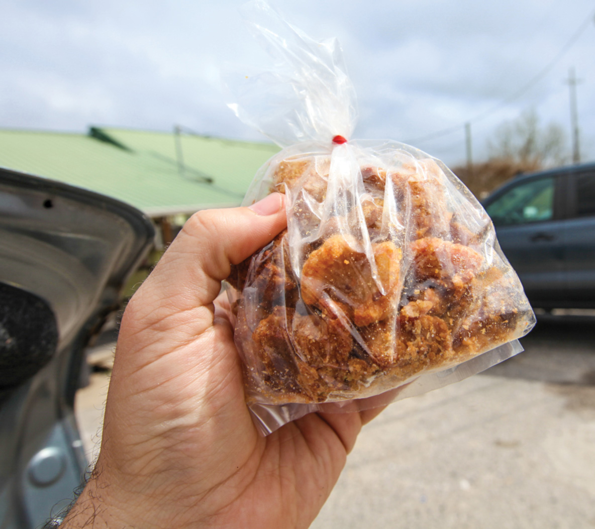 From Shreveport to Breaux Bridge: One Man’s Quest for the Perfect Boudin - Louisiana Cookin' Story and photography by Chris Jay My father, Donny, is a retired pipeline welder from Taylor, Arkansas, who moves and speaks so lethargically that his friends have dubbed him “Turtle.” In his retirement years, Turtle has developed an all-consuming interest in sausage-making, a topic that he will discuss in depth and at length with little Cracklin’s from Richard’s Meat Market in Abbeville.