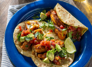 Blackened Snapper Fish Tacos Tacos