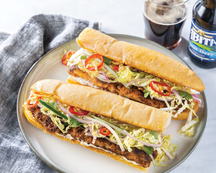 Blackened Catfish Po’ Boys