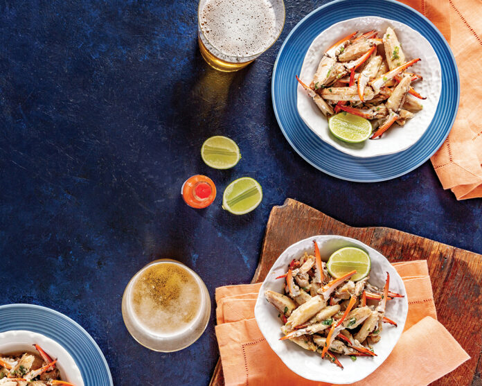 Chile-Lime Crab Claws