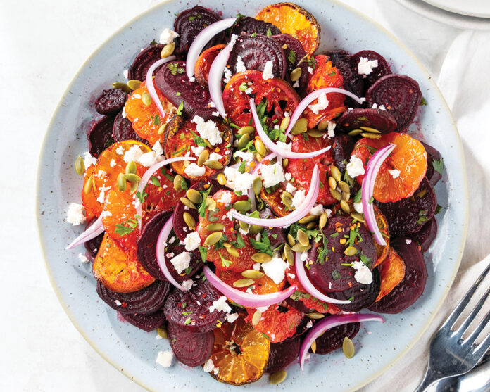 Roasted Beets with Satsumas