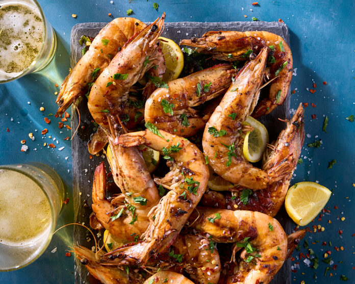 Grilled Barbecue Shrimp
