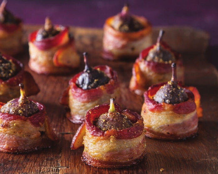 Bacon-Wrapped Spiced Figs