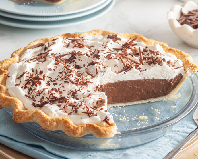 Chocolate Chicory Cream Pie