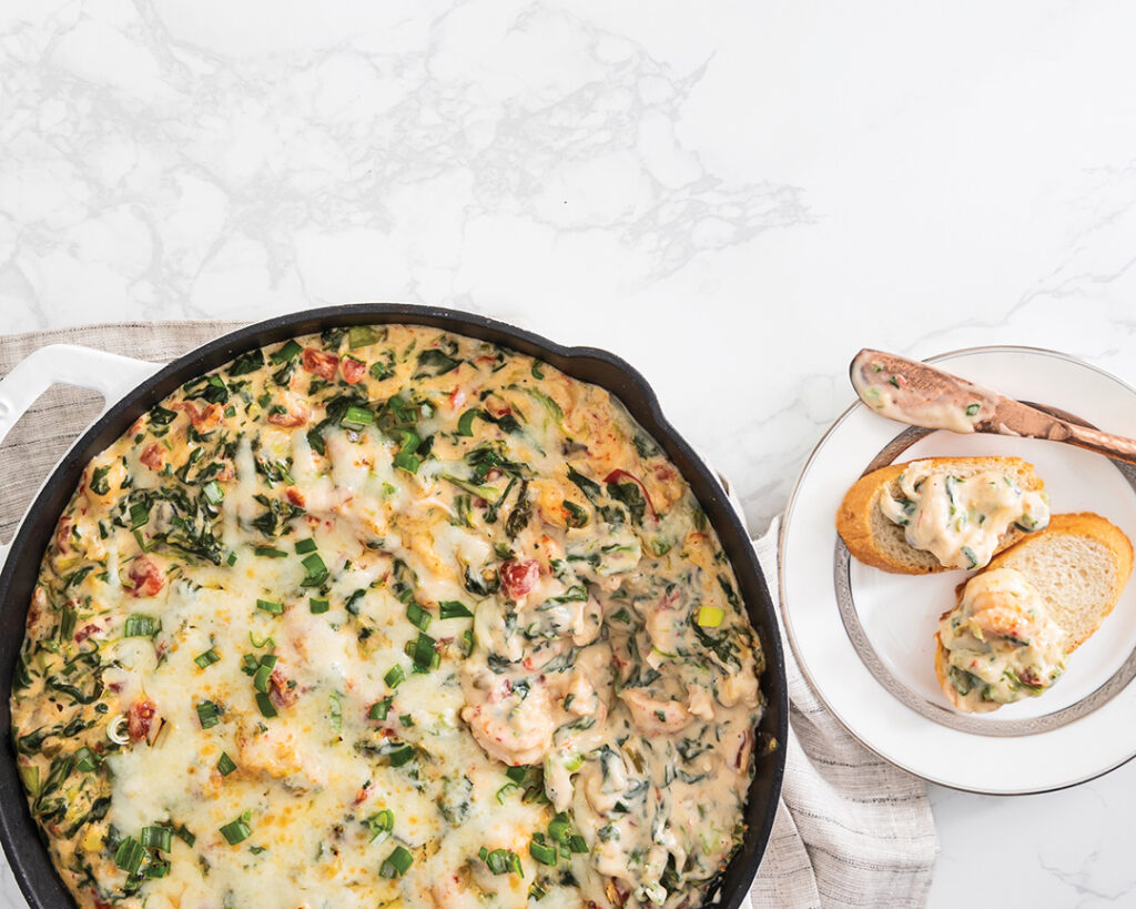 Crawfish Spinach Dip