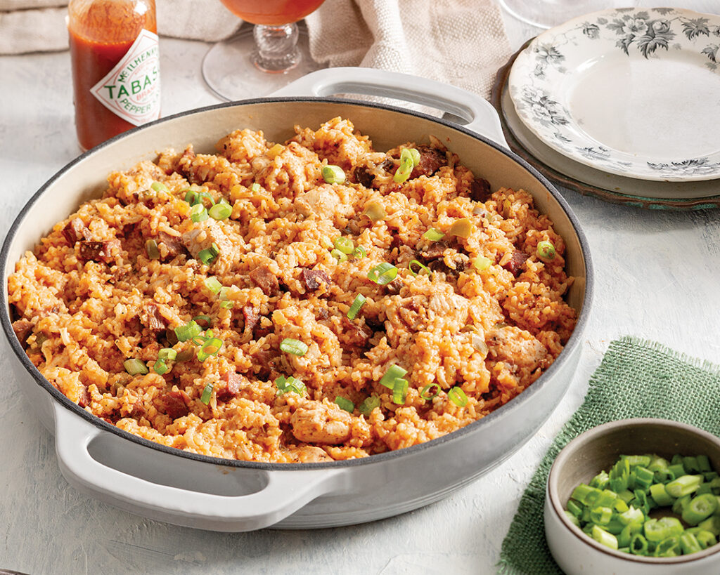 Turkey and Tasso Jambalaya
