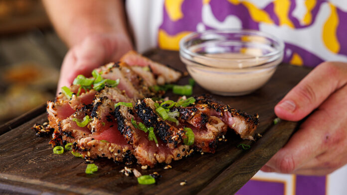 Seared Tuna with Spicy Mayo