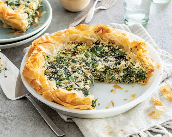 Fall Greens Pie