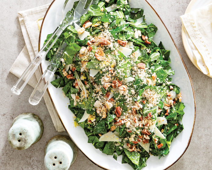 Marinated Collard Greens Salad