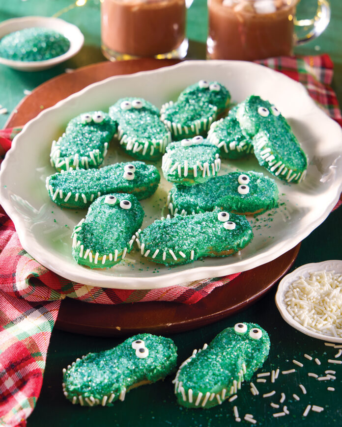 Alligator Cookies