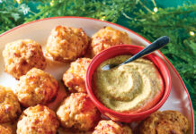 Cheesy Andouille Balls Cheesy Andouille Balls