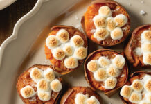 Smashed Sweet Potatoes