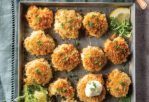 Crispy Crab Cake Bites with Lemon Tartar Sauce Crab Cake Bites