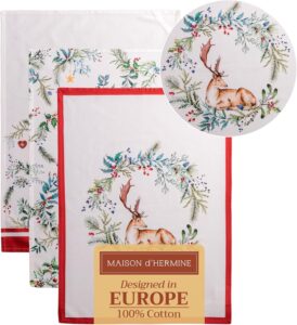 Maison d' Hermine Kitchen Towels Set