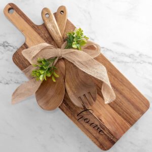 Wooden Cutting Board Gift Set