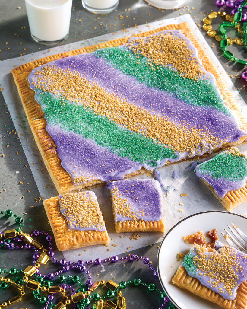 Toaster Pastry King Cake