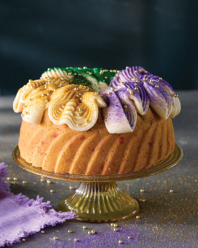 Hurricane King Cake
