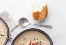 Creamy Cauliflower and Crawfish Soup Creamy Cauliflower and Crawfish Soup