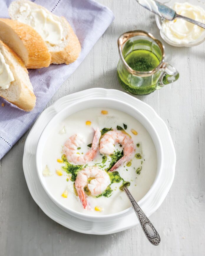 Fennel-Shrimp Chowder