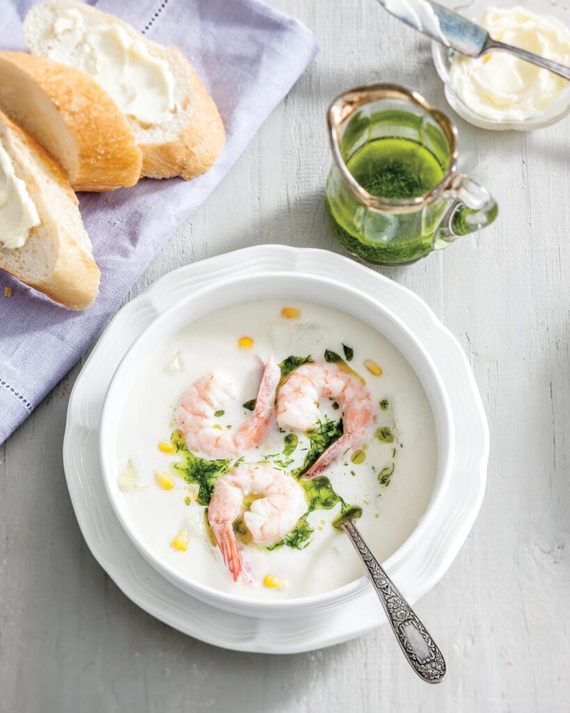 Fennel-Shrimp Chowder