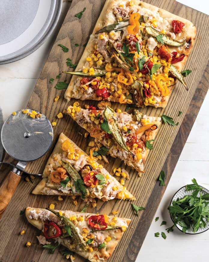 webCajun-Chicken-Flatbreads Cajun Chicken Flatbreads