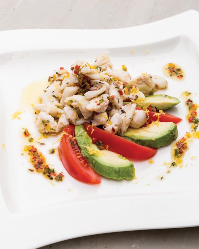 Crabmeat and Avocado Salad