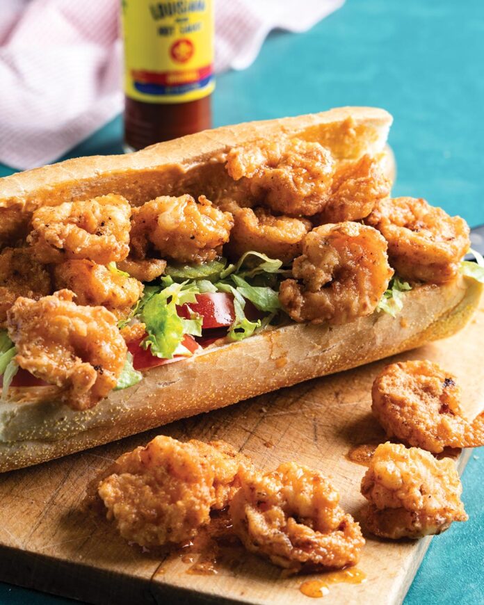Fried Shrimp Po’ Boys