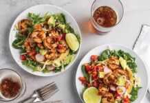Lafourche Shrimp Tostadas Lafourche Shrimp Tostadas
