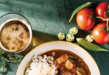 Shrimp, Andouille, and Okra Gumbo Shrimp, Andouille, and Okra Gumbo