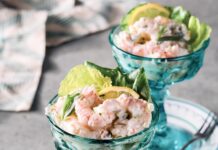 Royal Red Shrimp Salad with Green Onion-Tarragon Dressing Royal Red Shrimp Salad with Green Onion-Tarragon Dressing